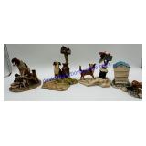 4 Lowell Davis Figurines