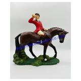 Huntsman Ceramic Horse Figurine