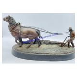 John Deere "The Plow" Bronze Sculpture Ltd