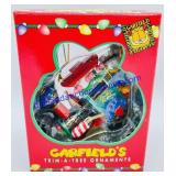 Garfield Train Christmas Ornament