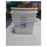 4 Totes With Lids