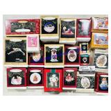 Lot of Hallmark Keepsake Ornaments in Box