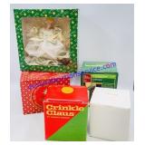 5 Collectable Christmas Ornaments in Box