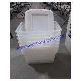 8 Totes 4 W/Lids