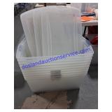10 Totes W/Lids