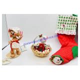 3 Annalee Collectible Dolls
