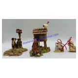4 Lowell Davis Figurines