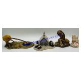 4 Lowell Davis Figurines
