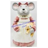 Ceramic Mouse Cookie Jar
