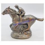 Cast Iron Metal Horse Figurine