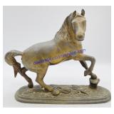 Bronze Sculpture of Rearing Horse