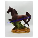 American Saddlebred Porcelain Figure by Anna Dwyer