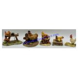 5 Lowell Davis Figurines