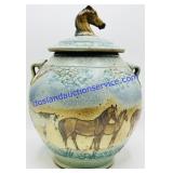 Winchester Pottery Lidded Jar