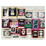 Lot of Hallmark Keepsake Ornaments in Box