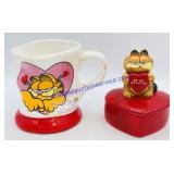 Garfield Mug and Jewelry Case