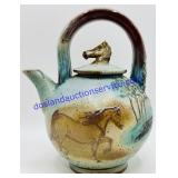 Winchester Pottery Lidded Teapot