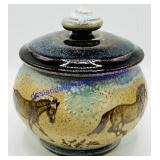 Winchester Pottery Lidded Jar