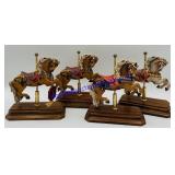 4 ANRI Wooden Sculptures