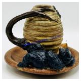 Ephraim Pottery Candlestick Holder