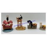 4 Lowell Davis Figurines