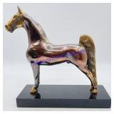 Copper Finish Horse Figurine