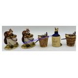 5 Lowell Davis Figurines