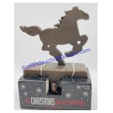 Cast Iron Horse Stocking Holder