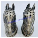 Cast Iron Horse Salt and Pepper Shakers