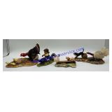 4 Lowell Davis Figurines