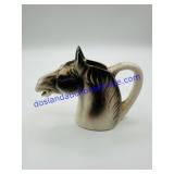 Japan Ceramic Horse Head Creamer Cup