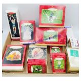 Lot of Hallmark Keepsake Ornaments in Box