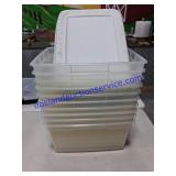 10 Totes W/Lids