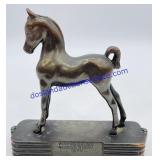 Miniature Bronze Horse Figurine
