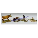 4 Lowell Davis Figurines