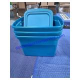 3 Totes 2 Lids