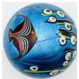 Orient & Flume Art Glass Paperweight