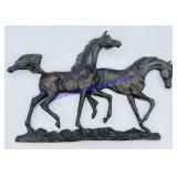 Cast Iron Horse Outdoor Wall Hanger