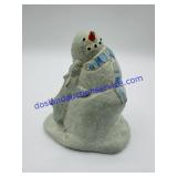 Isabel Bloom Snowman w/ Rabbit ( Broken )