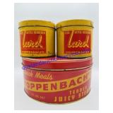 Vintage Stoppenbachï¿½s Tins