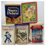 Vintage Cracker Jack Tins