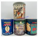 Vintage Planters Mixed Nuts Tin