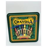 Vintage 90th Anniversary Crayola Tin w/ Crayons
