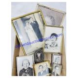 Lot of Framed Vintage Photographs (damage)