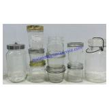 Miscellaneous Glass Jars