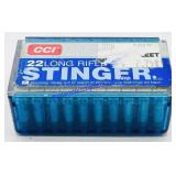 50 CCI Stinger .22 Cartridges