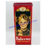 Vintage Salerno Golden Goodness Tin