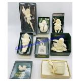 8 Snowbabies Christmas Ornaments