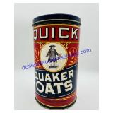 Vintage Quick Quaker Oats Tin
