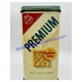 Vintage Premium Saltines Tin
